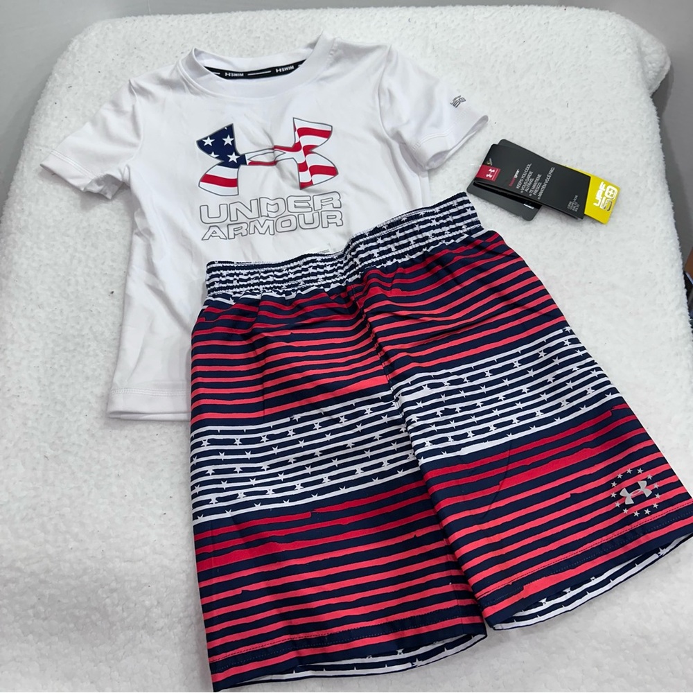 Boy’s Under Armour Swim Set